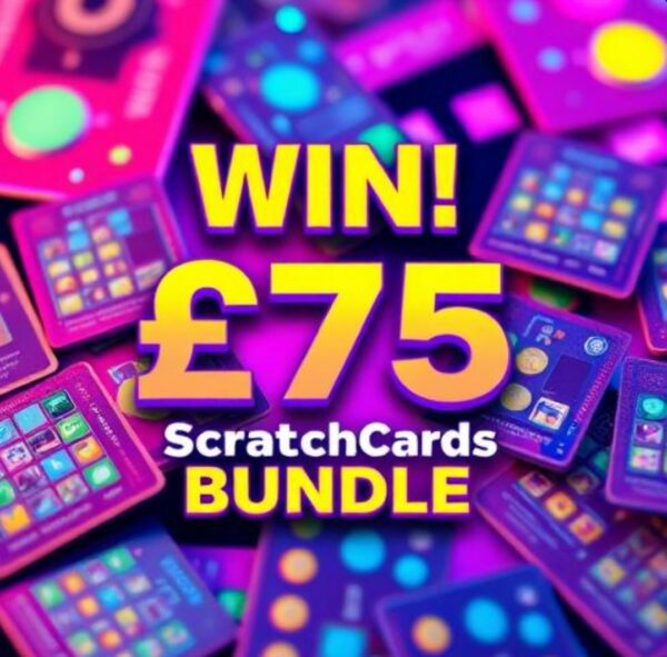 HOT 100! WIN! £75 Scratchcard Bundle!