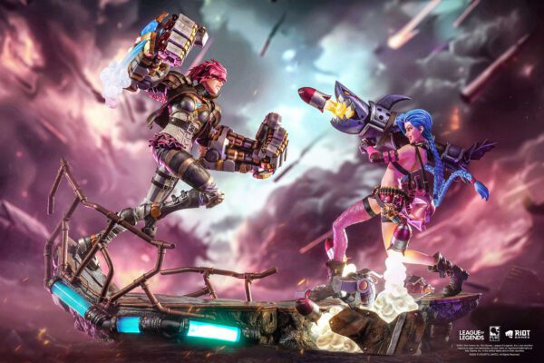 WIN! PureArts Arcane and League of Legends JINX & VI 1:6 Scale Statues or a Cash Alternative of £500! - Image 5