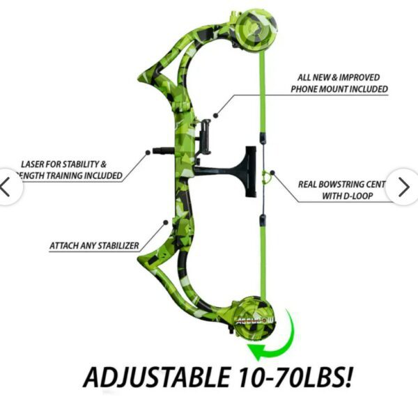 WIN a ACCUBOW 2.0 Green Mantis Bow Hunting Simulator and Trainer!! - Image 7