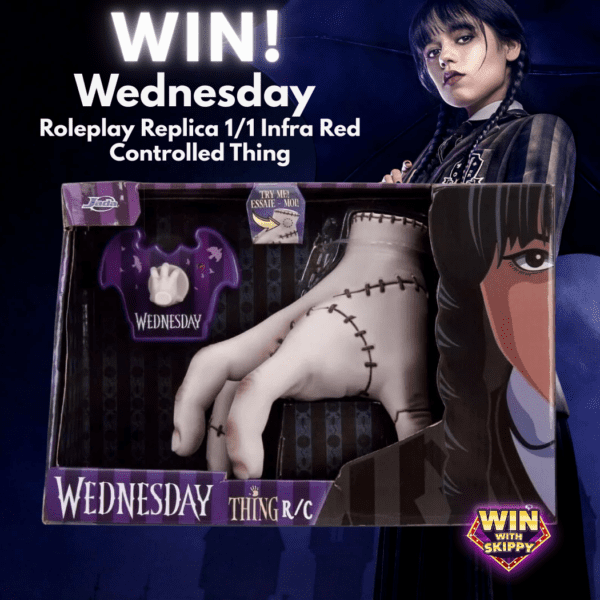 HOT 100! WIN! WEDNESDAY Roleplay Replica 1/1 Infra Red Controlled Thing!