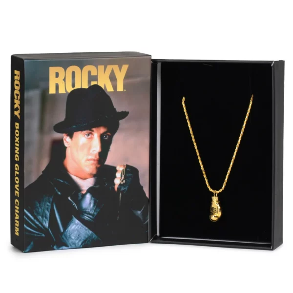 ROCKY OFFICIALLY LICENSED Gold Plated Sterling Silver Boxing Glove Charm made from the same mold as the one in the movie & Sylvester Stallone Approved! Cash Alternative: £150 - Image 7