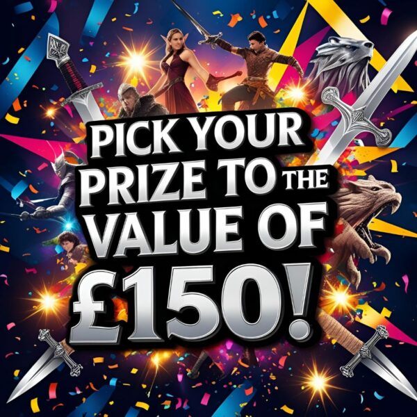 WIN! Pick A Prize Silver Bonus Ball #52 Choose A Prize Worth Up To £150! Max. 59 Entries - Best Odds On The Site