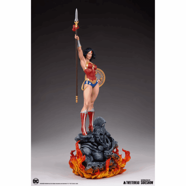 WIN! Tweeterhead OFFICIALLY LICENSED DC Comic Maquette Wonder Woman 1/4 Scale Statue! - Image 4