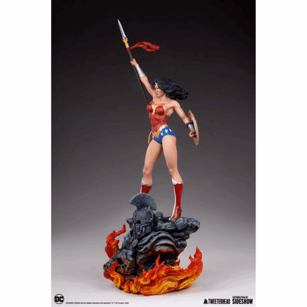 WIN! Tweeterhead OFFICIALLY LICENSED DC Comic Maquette Wonder Woman 1/4 Scale Statue! - Image 7