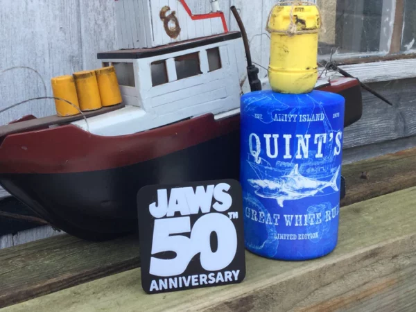 JAWS 50th Celebration! Only 50p! WIN a Limited Edition Quint's Great White Rum Designed By The Amazing Biglin Graphics! - Image 4