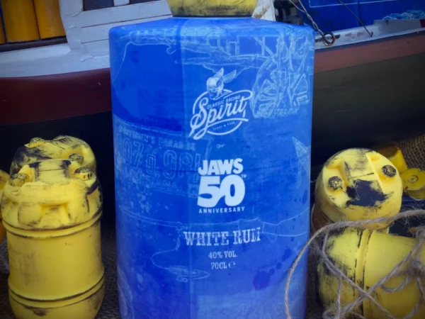 JAWS 50th Celebration! Only 50p! WIN a Limited Edition Quint's Great White Rum Designed By The Amazing Biglin Graphics! - Image 2