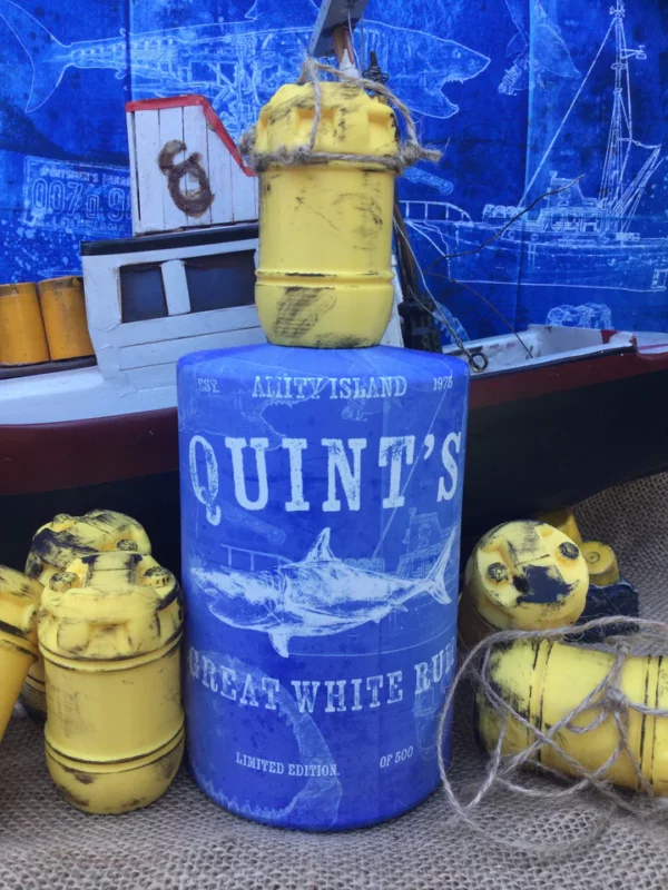 JAWS 50th Celebration! Only 50p! WIN a Limited Edition Quint's Great White Rum Designed By The Amazing Biglin Graphics! - Image 3