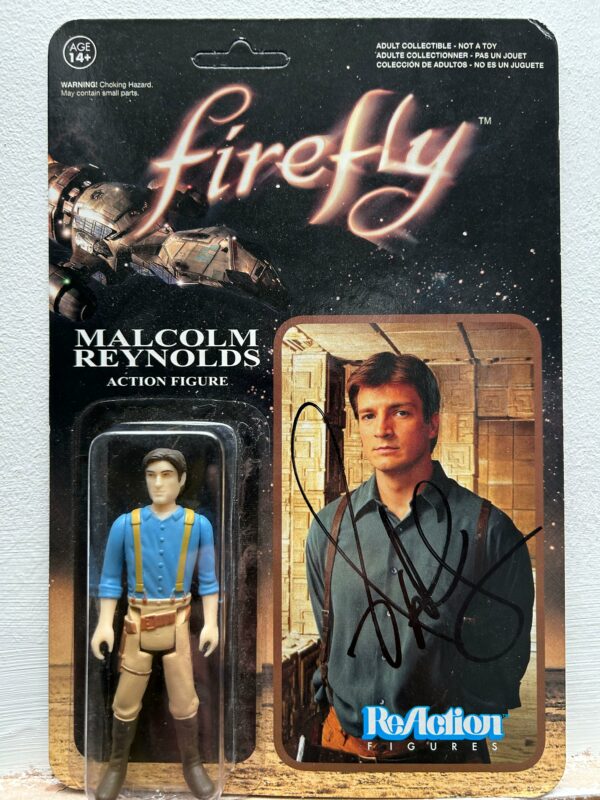 Firefly Malcom Reynolds Signed by Nathan Fillion himself! - Image 5