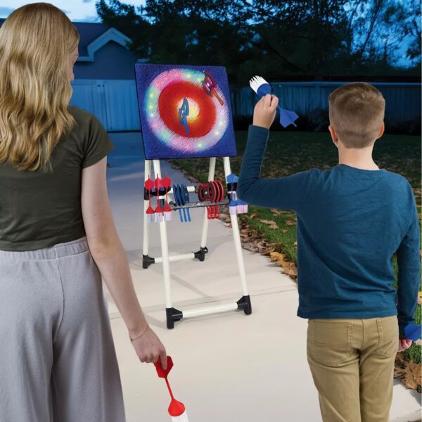 HOT 100! Win! Light Up Axe & Dart Throwing Set! - Image 3