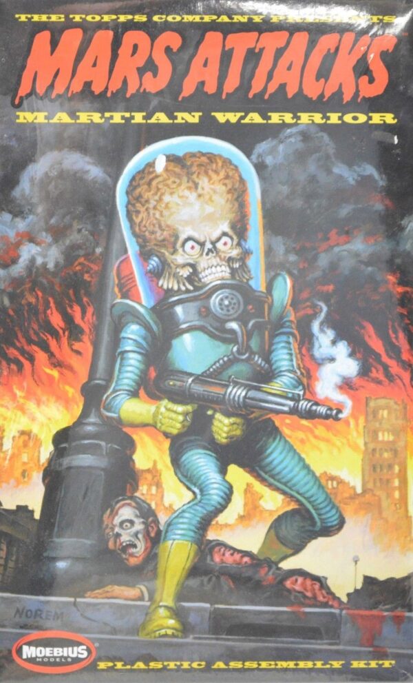 HOT 100! Win! Mars Attack and Halloween Michael Myers 1:8 Scale Moebius Model figures kit! - Image 5