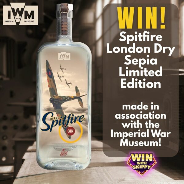 Quick Fire🔥:  Limited Edition Spitfire London Dry Gin - Imperial War Museum's Official Tipple TALLY-HO!!