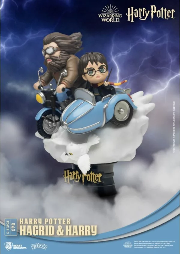 Hot🔥100: Its almost HAPPY HOGWARTS DAY! Officially Licensed Harry Potter Harry & Hagrid Diorama! - Image 7