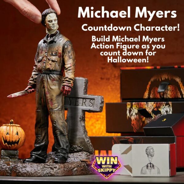 Official Rob Zombie’s Halloween: Build Michael Myers Action Figure as you count down for Halloween!