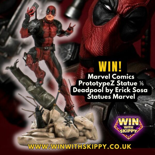 WIN! Marvel Comis PrototypeZ Statue 1:6 DEADPOOL designed by the famous Erick Sosa!