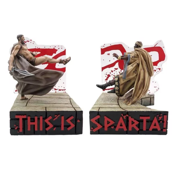 HOT 100!  Win! Officially Licensed "This. Is. Sparta!" Battle Bookends - Image 8