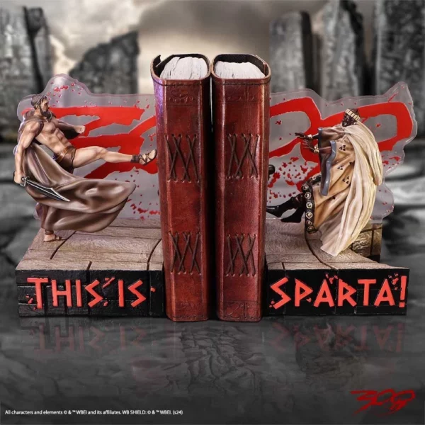 HOT 100!  Win! Officially Licensed "This. Is. Sparta!" Battle Bookends - Image 7