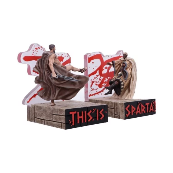 HOT 100!  Win! Officially Licensed "This. Is. Sparta!" Battle Bookends - Image 4