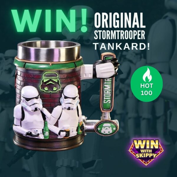 Hot 100! Win Official Stormtrooper Tankard!