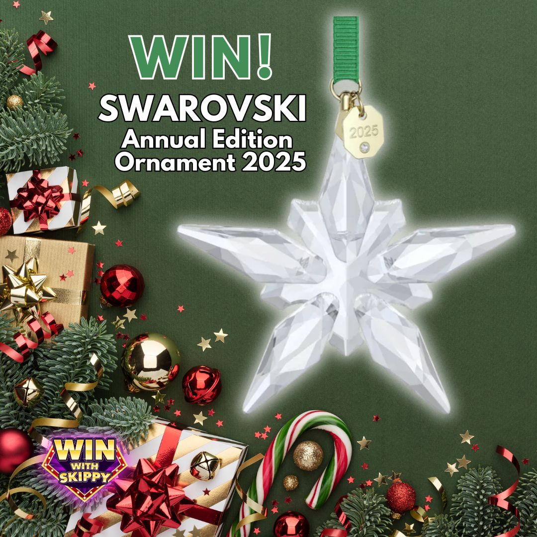 Celebrate the holidays in classic style! Win! Traditional SWAROVSKI Annual Edition Ornament!