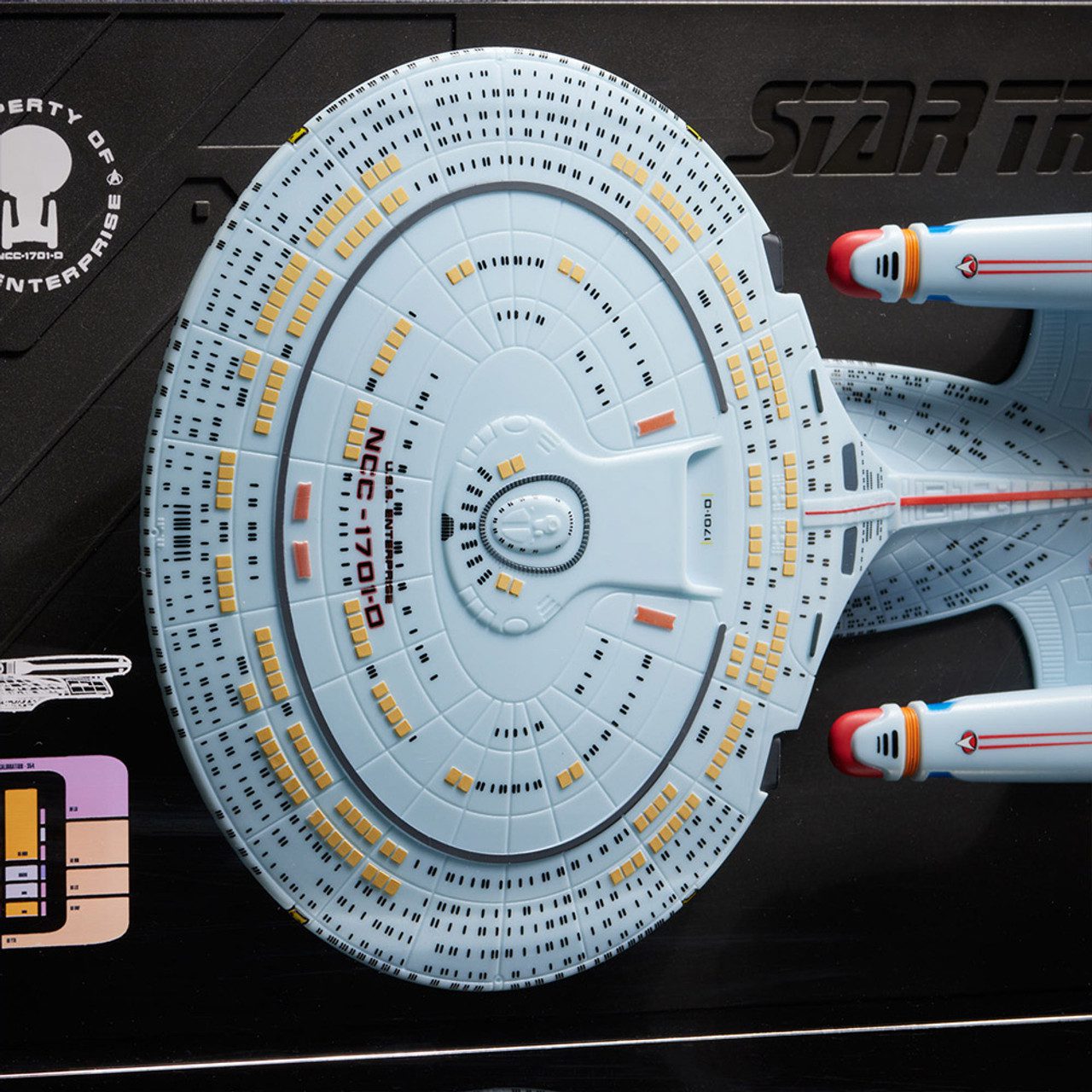 🖖 Win! USS Enterprise NCC-1701-D Plaque – Star Trek Collector Display - Image 5