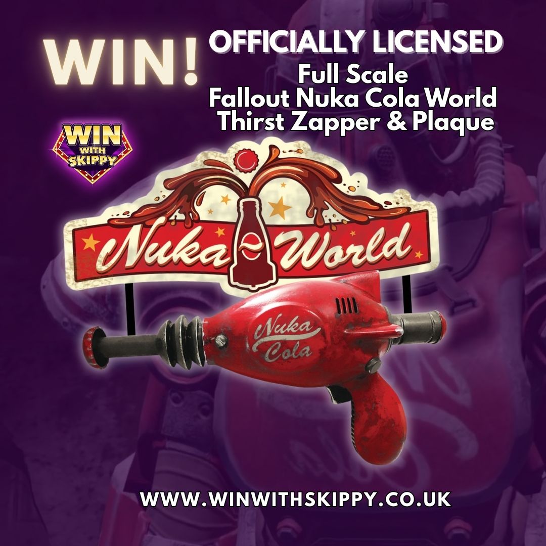 ☢️ Win the Fallout 4 Nuka-Cola World Thirst Zapper & Plaque!