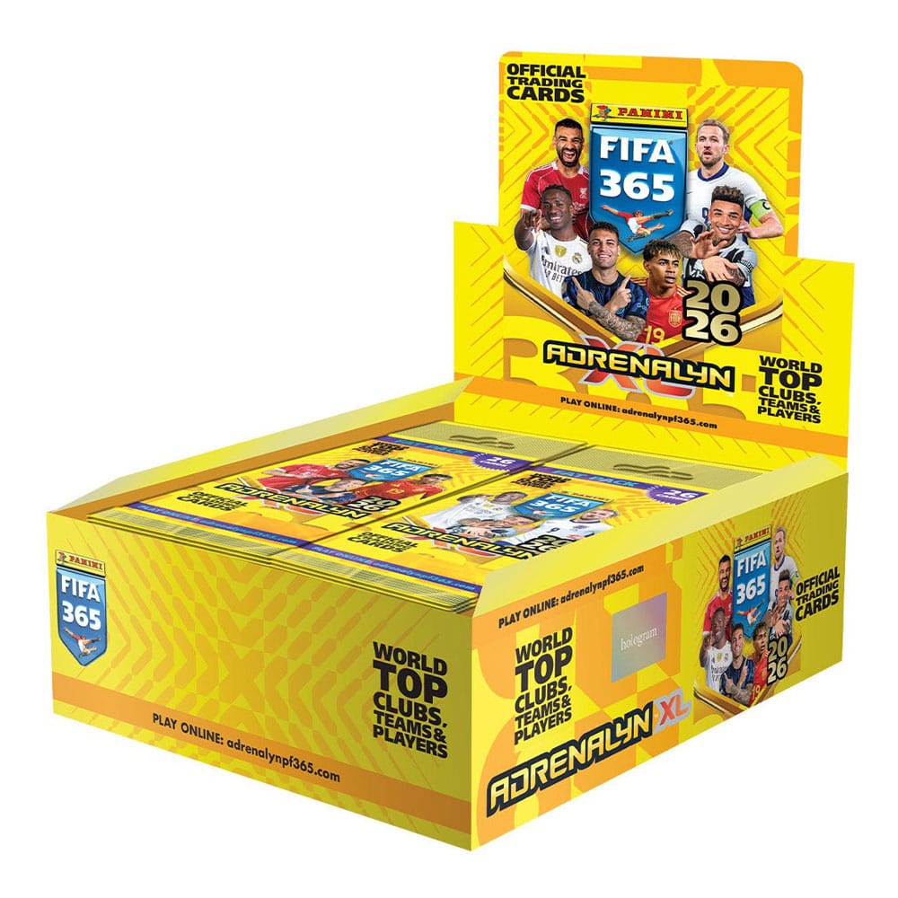HOT 100!⚽Win! FIFA 365 Adrenalyn XL 2026 Trading Cards – Fatpack Box - Image 2