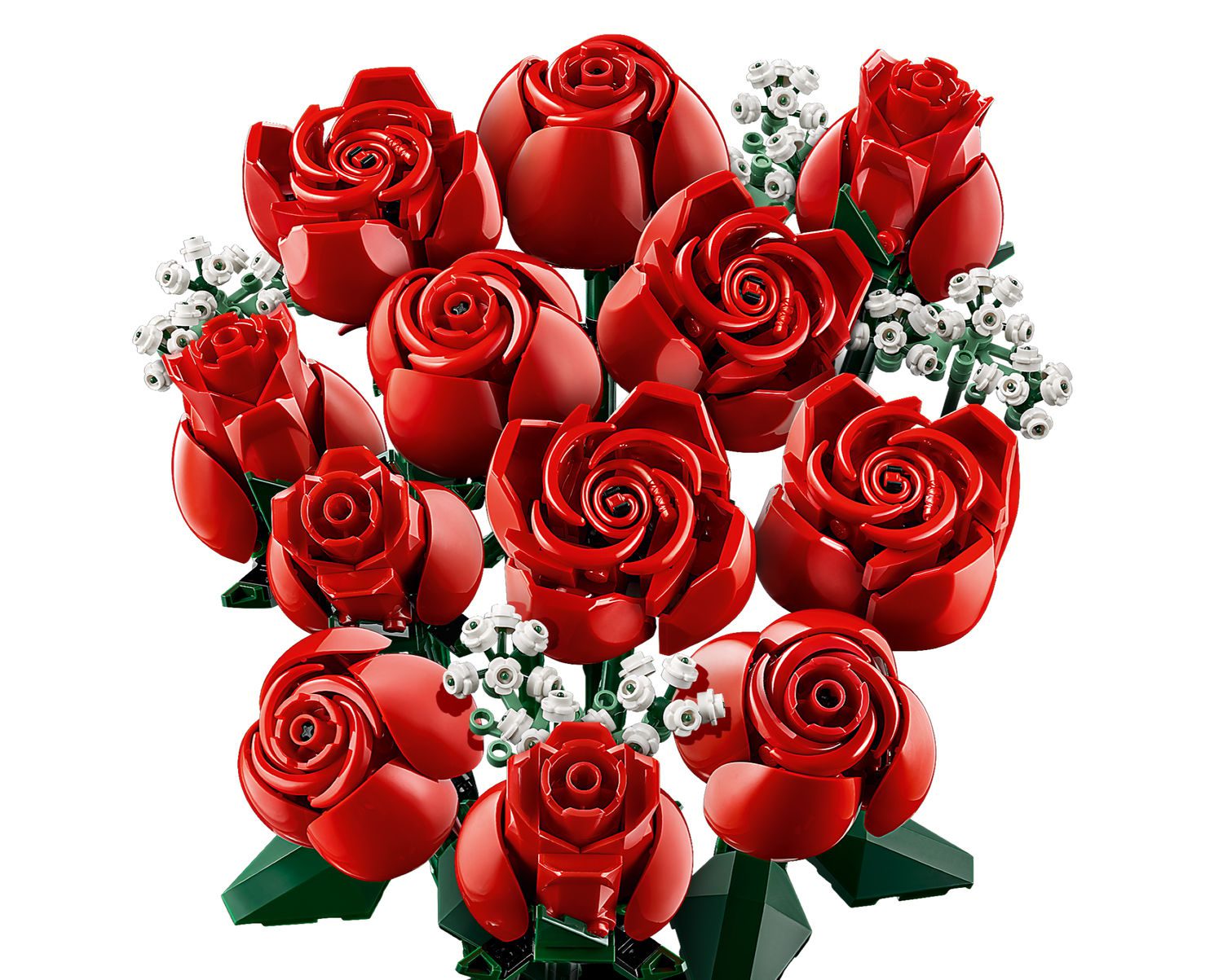 YOU SURVIVED JANUARY! YOU DESERVE 25% OFF! LEGO Red Rose Bouquet! Everlasting Love (or never needing to buy her flowers again!) - Image 3