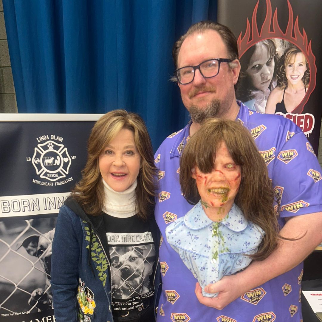 20% EAGER BEAVER DISCOUNT ENDS MIDNIGHT! WIN Life Size Regan Bust SIGNED BY LINDA BLAIR! 😈 - Image 3