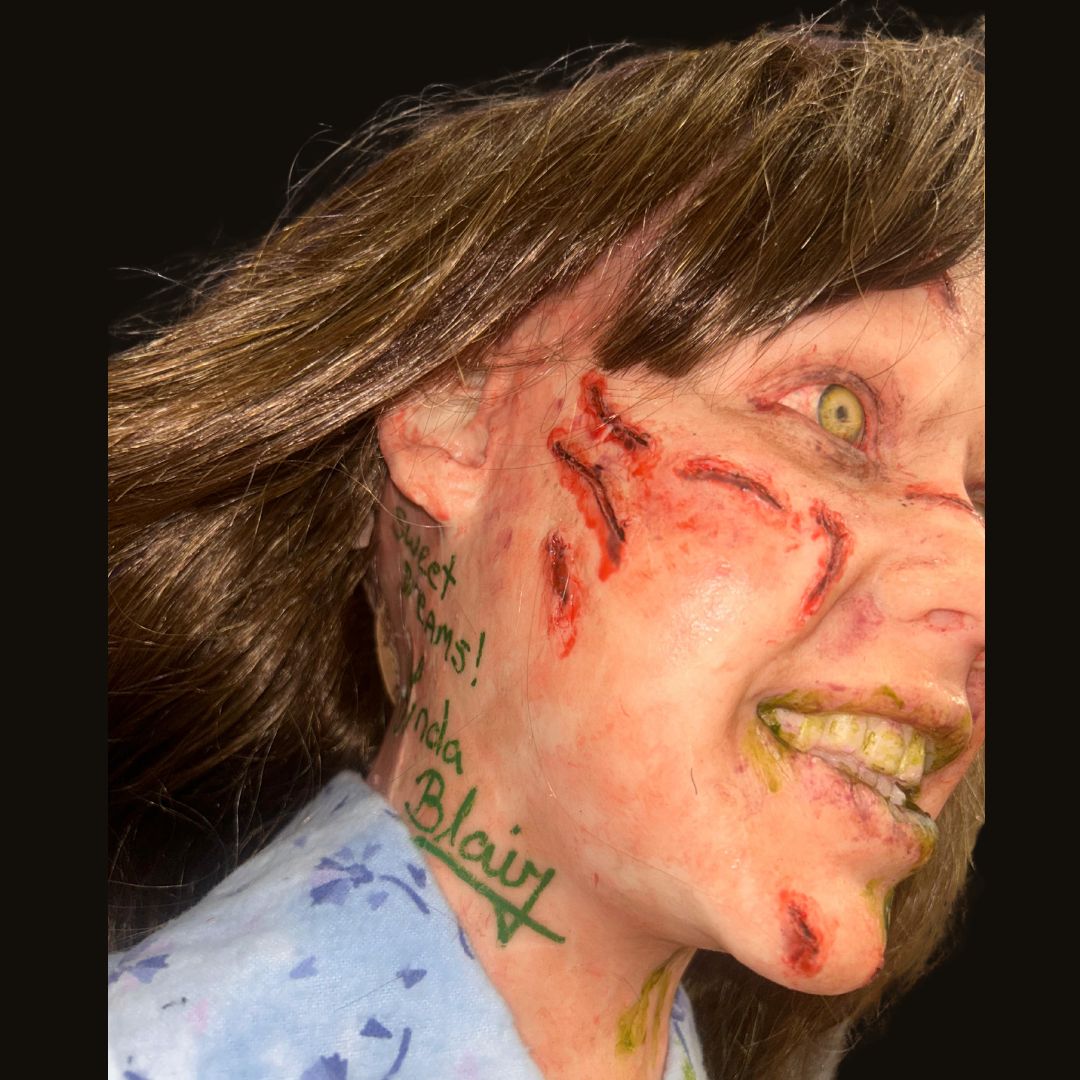 20% EAGER BEAVER DISCOUNT ENDS MIDNIGHT! WIN Life Size Regan Bust SIGNED BY LINDA BLAIR! 😈 - Image 2