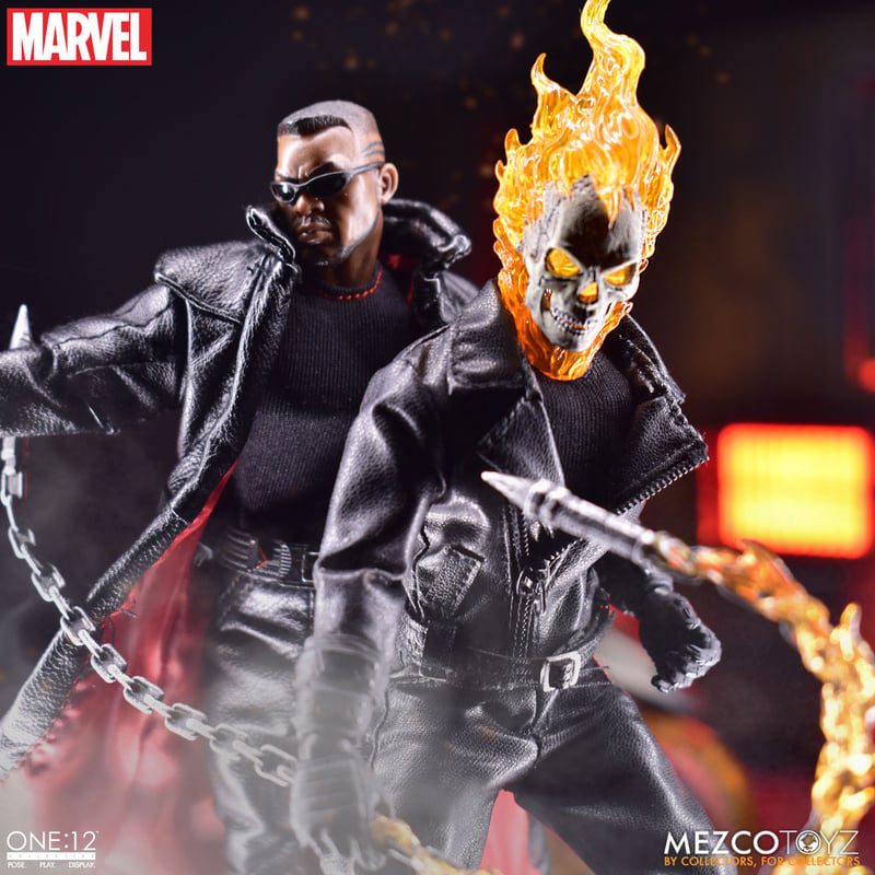 Feel the Burn 🔥WIN! Marvel Ghost Rider & Hell Cycle 🔥Official Mezco 1:12 Collectible! - Image 10